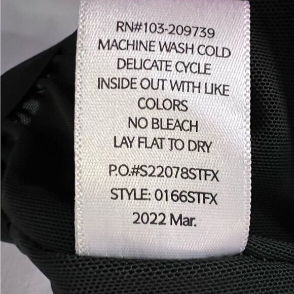 11 Honore Corset Spaghetti Strap Tank Crop Top Black in Plus-Size Size 2 (18/20) - Picture 7 of 8